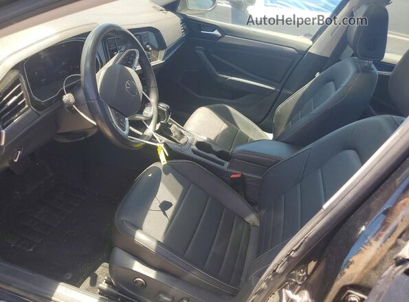 3VW7M7BU0RM071945 2024 VOLKSWAGEN JETTA Черный Вид салона спереди