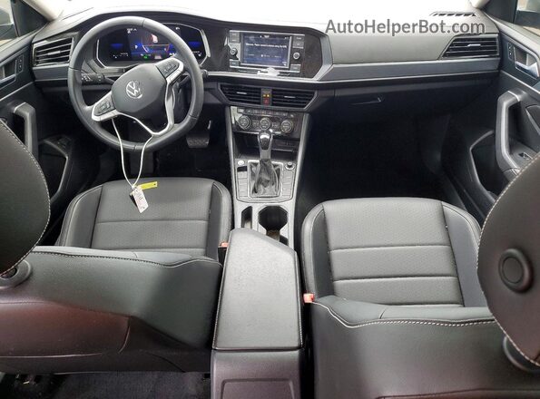 3VW7M7BU1NM033229 2022 VOLKSWAGEN JETTA Gray წინა პანელის ხედი