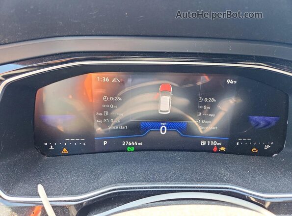 3VW7M7BU1PM021133 2023 VOLKSWAGEN JETTA Black Սարքավորումների վահանակի տեսք
