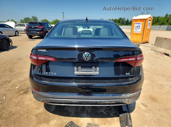 3VW7M7BU1PM040944 2023 VOLKSWAGEN JETTA Black უკანა ხედი