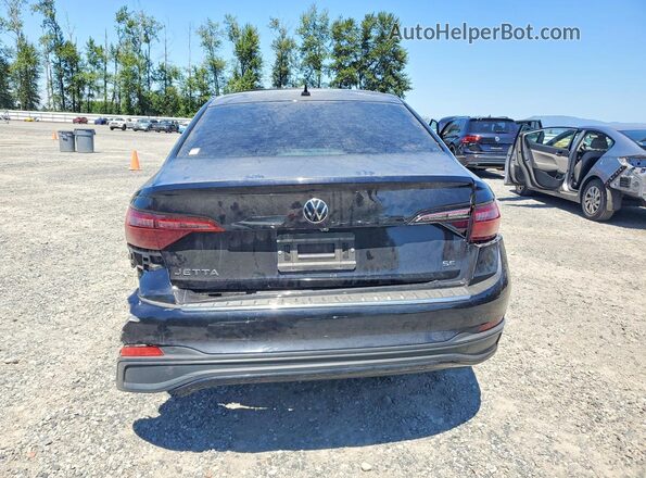 3VW7M7BU2RM095177 2024 VOLKSWAGEN JETTA Black Հետևի տեսք