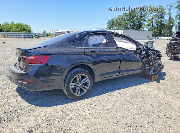 3VW7M7BU2RM095177 2024 VOLKSWAGEN JETTA Black Հետևի աջ