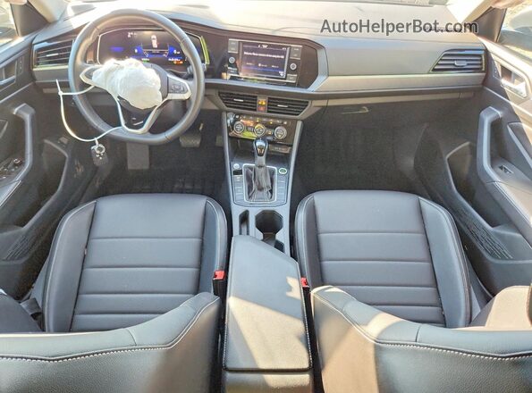 3VW7M7BU3PM050035 2023 VOLKSWAGEN JETTA Угольный Вид панели приборов