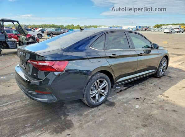 3VW7M7BU3RM005034 2024 VOLKSWAGEN JETTA Black უკანა მარჯვენა