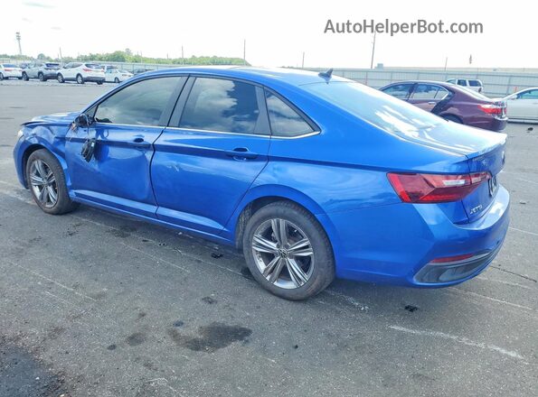 3VW7M7BU4PM005430 2023 VOLKSWAGEN JETTA Blue Tył lewy