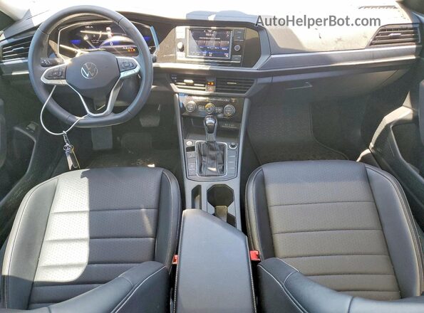 3VW7M7BU4PM038539 2023 VOLKSWAGEN JETTA White Dashboard view