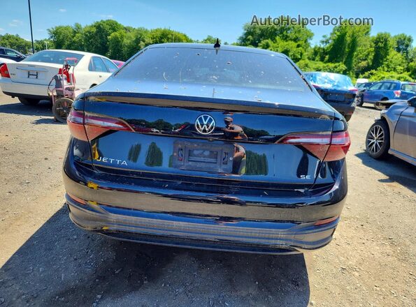 3VW7M7BU4PM057463 2023 VOLKSWAGEN JETTA Black უკანა ხედი