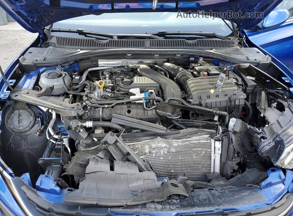 3VW7M7BU5PM006733 2023 VOLKSWAGEN JETTA Blue Rear interior view