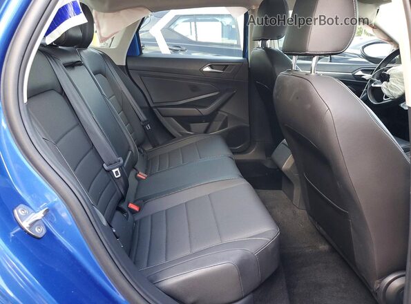 3VW7M7BU5PM006733 2023 VOLKSWAGEN JETTA Blue Rear seats view