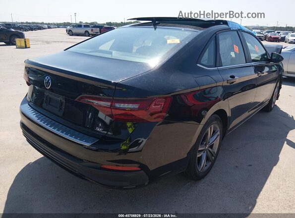3VW7M7BU6PM048005 2023 VOLKSWAGEN JETTA Black Tył prawy