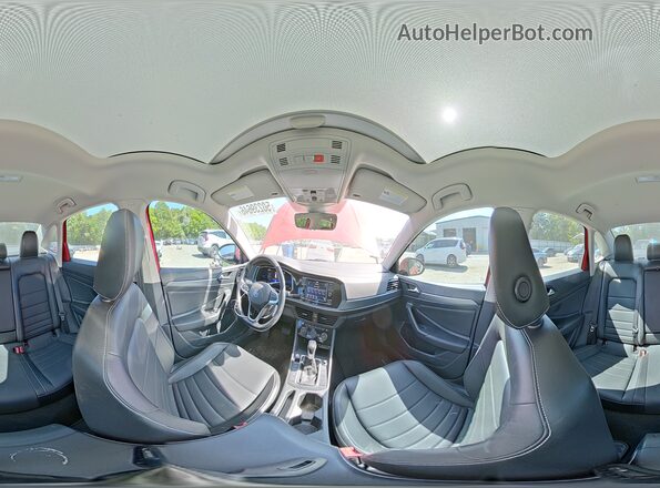 3VW7M7BU7NM011218 2022 VOLKSWAGEN JETTA Red 360 interior view