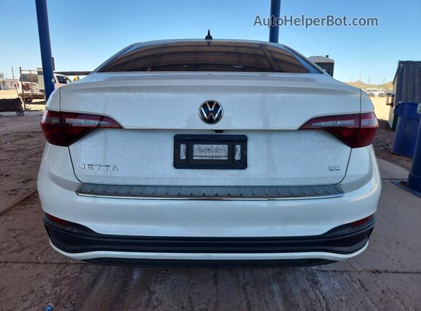 3VW7M7BU8PM054517 2023 VOLKSWAGEN JETTA White Вид ззаду
