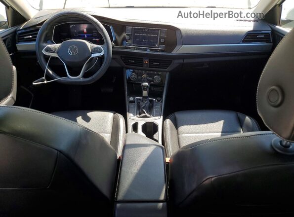 3VW7M7BU9NM020471 2022 VOLKSWAGEN JETTA White Widok deski rozdzielczej