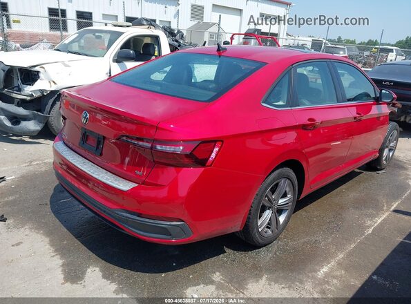 3VW7M7BUXPM008526 2023 VOLKSWAGEN JETTA Red Задня права чверть