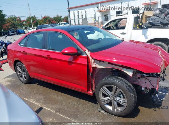 3VW7M7BUXPM008526 2023 VOLKSWAGEN JETTA Red Панорамний вид салону 360°