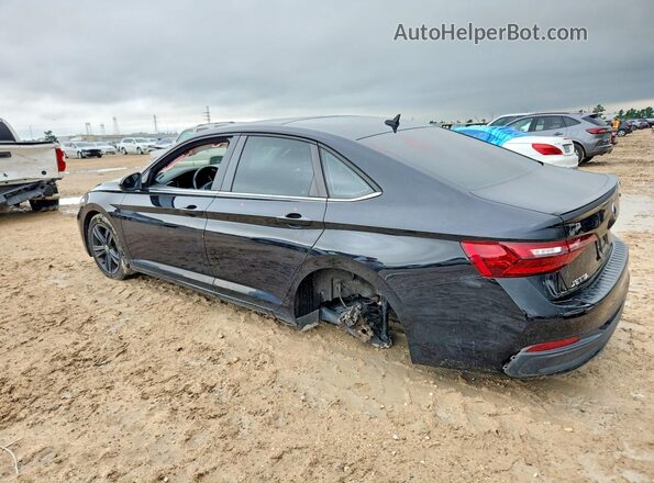 3VW7M7BUXPM022345 2023 VOLKSWAGEN JETTA Black Задня ліва чверть