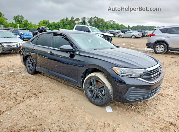 3VW7M7BUXPM022345 2023 VOLKSWAGEN JETTA Black Передня права чверть