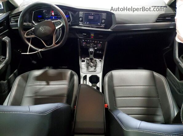3VW7M7BUXPM054776 2023 VOLKSWAGEN JETTA Gray Առջևի վահանակի տեսք