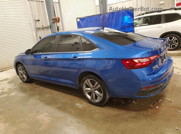 3VW7M7BUXRM031629 2024 VOLKSWAGEN JETTA Blue Rear left