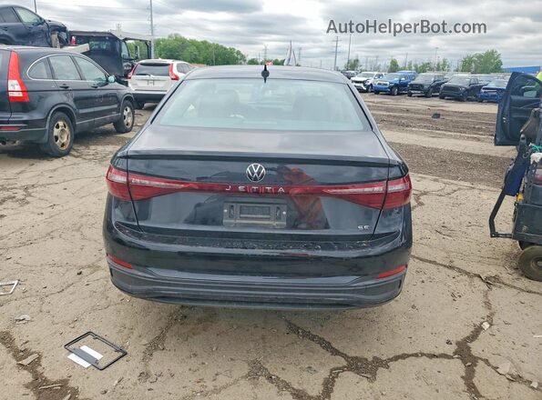 3VW7W7BU0TM034752 2026 VOLKSWAGEN JETTA Black Rear view