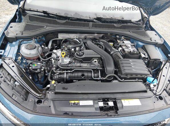 3VW7W7BU1TM026059 2026 VOLKSWAGEN JETTA Blue Rear view