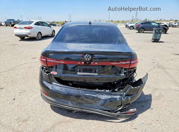 3VW7W7BU2TM005642 2026 VOLKSWAGEN JETTA Black უკანა ხედი