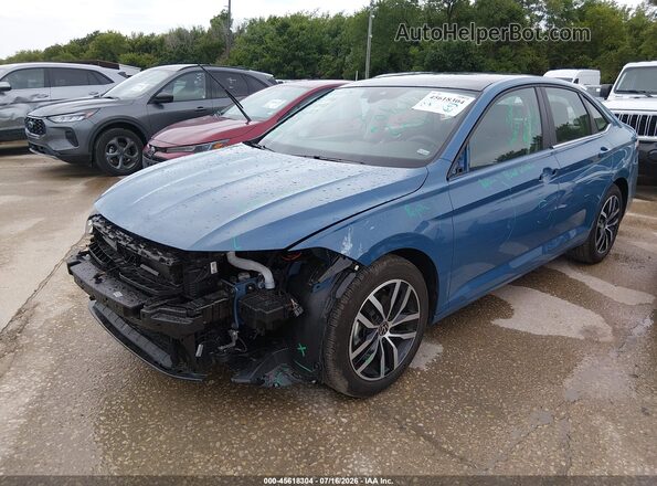3VW7W7BU2TM052623 2026 VOLKSWAGEN JETTA Blue Front left