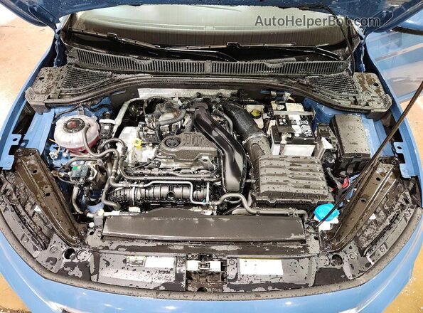 3VW7W7BU4TM036634 2026 VOLKSWAGEN JETTA Blue Вид задньої частини салону