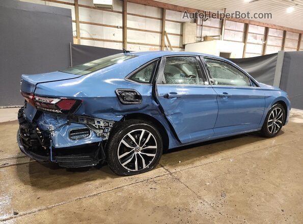 3VW7W7BU4TM036634 2026 VOLKSWAGEN JETTA Blue Панорамний вид салону 360°