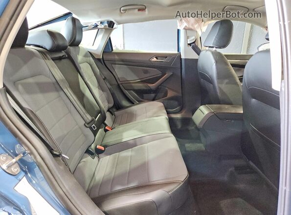3VW7W7BU4TM036634 2026 VOLKSWAGEN JETTA Blue Вид задніх сидінь