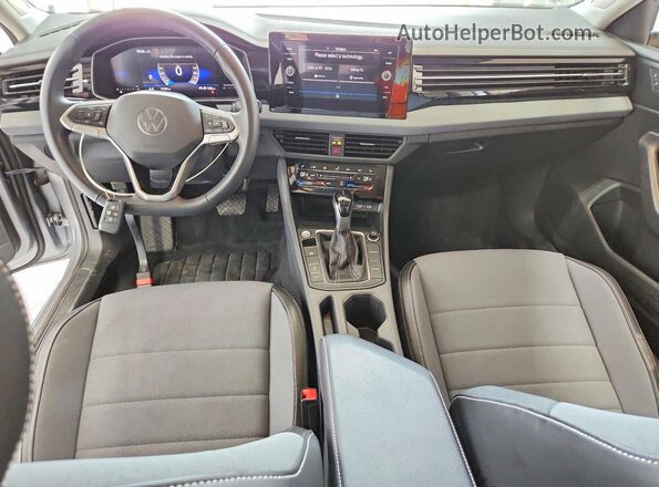 3VW7W7BU5TM031183 2026 VOLKSWAGEN JETTA Silver Առջևի վահանակի տեսք