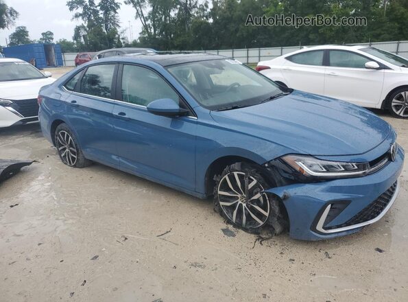 3VW7W7BU5TM056309 2026 VOLKSWAGEN JETTA Blue 