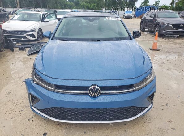 3VW7W7BU5TM056309 2026 VOLKSWAGEN JETTA Blue წინა ხედი