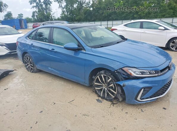 3VW7W7BU5TM056309 2026 VOLKSWAGEN JETTA Blue წინა მარჯვენა