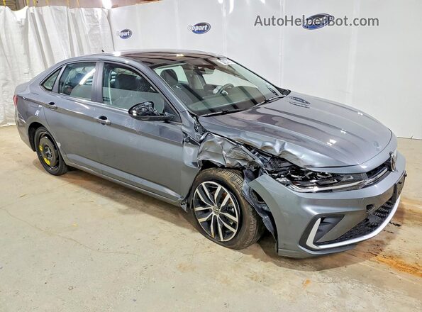 3VW7W7BU6TM029930 2026 VOLKSWAGEN JETTA Gray Delantero derecho
