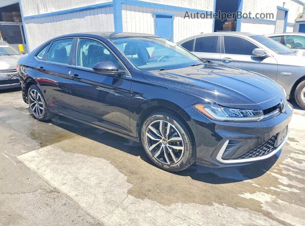3VW7W7BU6TM031919 2026 VOLKSWAGEN JETTA Черный Передняя правая четверть