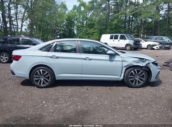 3VW7W7BU9TM076711 2026 VOLKSWAGEN JETTA Light Blue უკანა სალონის ხედი