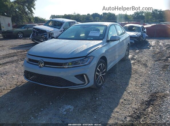 3VW7W7BUXTM007574 2026 VOLKSWAGEN JETTA Blue Front left