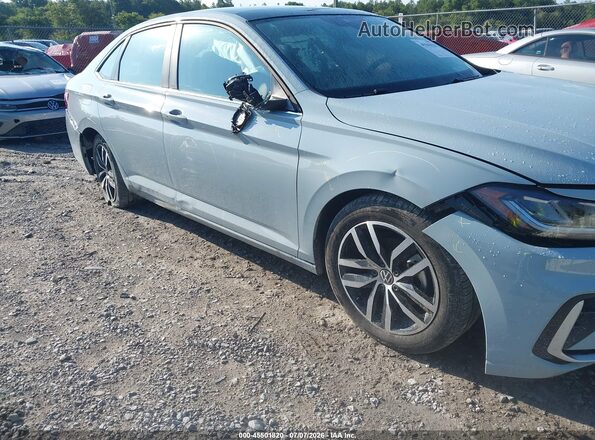 3VW7W7BUXTM007574 2026 VOLKSWAGEN JETTA Blue Front view