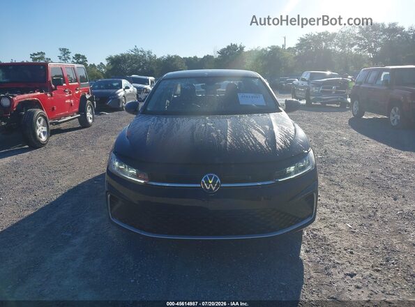 3VW7W7BUXTM049596 2026 VOLKSWAGEN JETTA Black Widok zestawu wskaźników