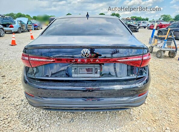 3VW7X7BU0SM071747 2025 VOLKSWAGEN JETTA Black Հետևի տեսք