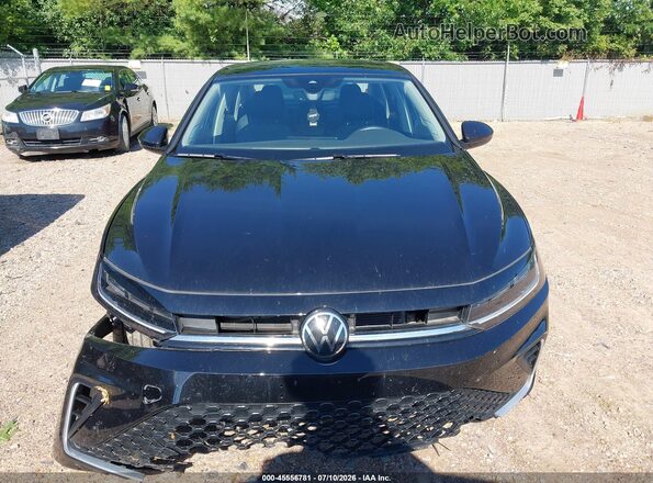 3VW7X7BU0SM081047 2025 VOLKSWAGEN JETTA Черный Вид задней части салона
