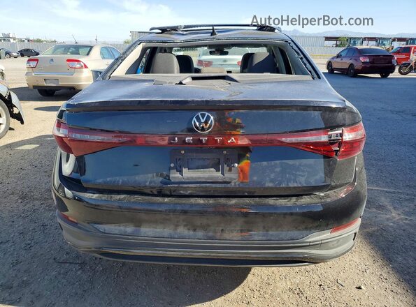 3VW7X7BU4SM013558 2025 VOLKSWAGEN JETTA Black Widok z tyłu