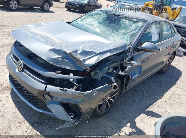 3VW7X7BU5SM018767 2025 VOLKSWAGEN JETTA Черный Вид спереди