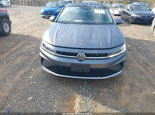 3VW7X7BU6SM017675 2025 VOLKSWAGEN JETTA Blue Սալոնի հետևի տեսք