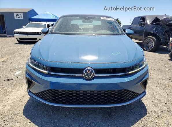 3VW7X7BU6SM037506 2025 VOLKSWAGEN JETTA Blue Դիմացի տեսք