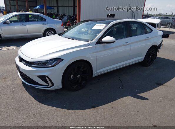 3VW7X7BU8SM106938 2025 VOLKSWAGEN JETTA White Передня ліва чверть