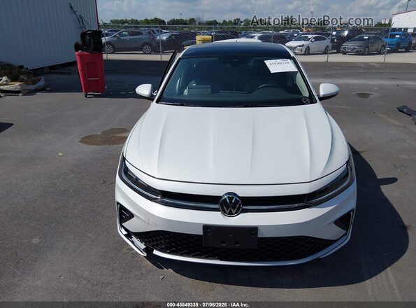 3VW7X7BU8SM106938 2025 VOLKSWAGEN JETTA White Вид задньої частини салону