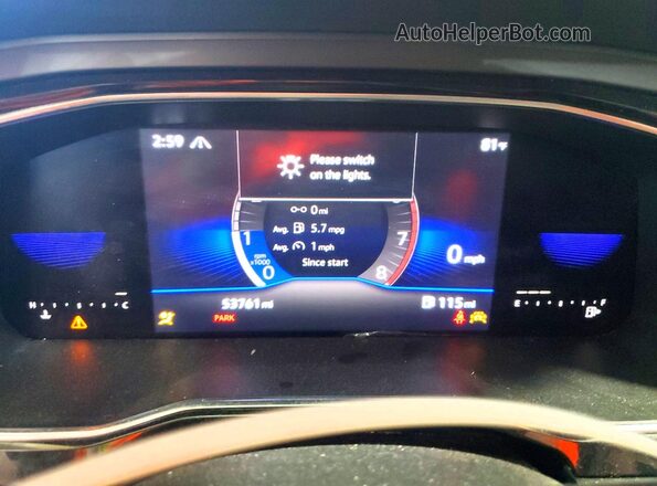 3VWAM7BU3NM019662 2022 VOLKSWAGEN JETTA White Instrument cluster view