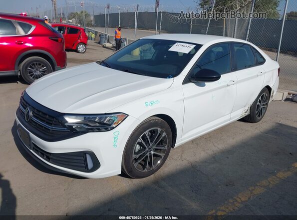 3VWAM7BU8PM010863 2023 VOLKSWAGEN JETTA White Передня ліва чверть
